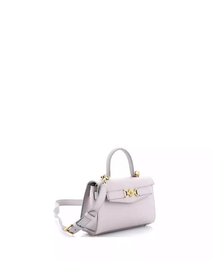 Pre-Owned Versace Small Medusa 95 Top Handle Bag Leather 2