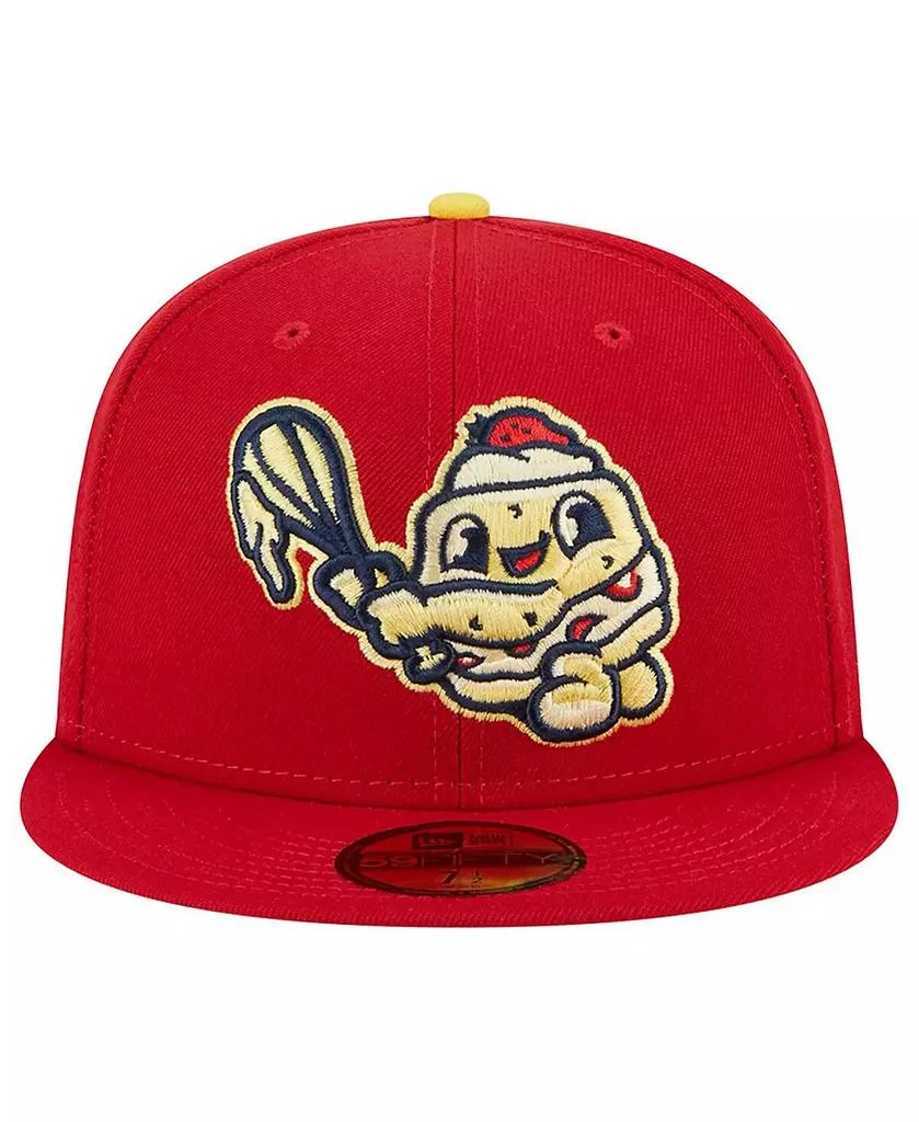 New Era Men's Red Binghamton Rumble Ponies Theme Nights Southern Tier Shortcakes 59FIFTY Fitted Hat 2