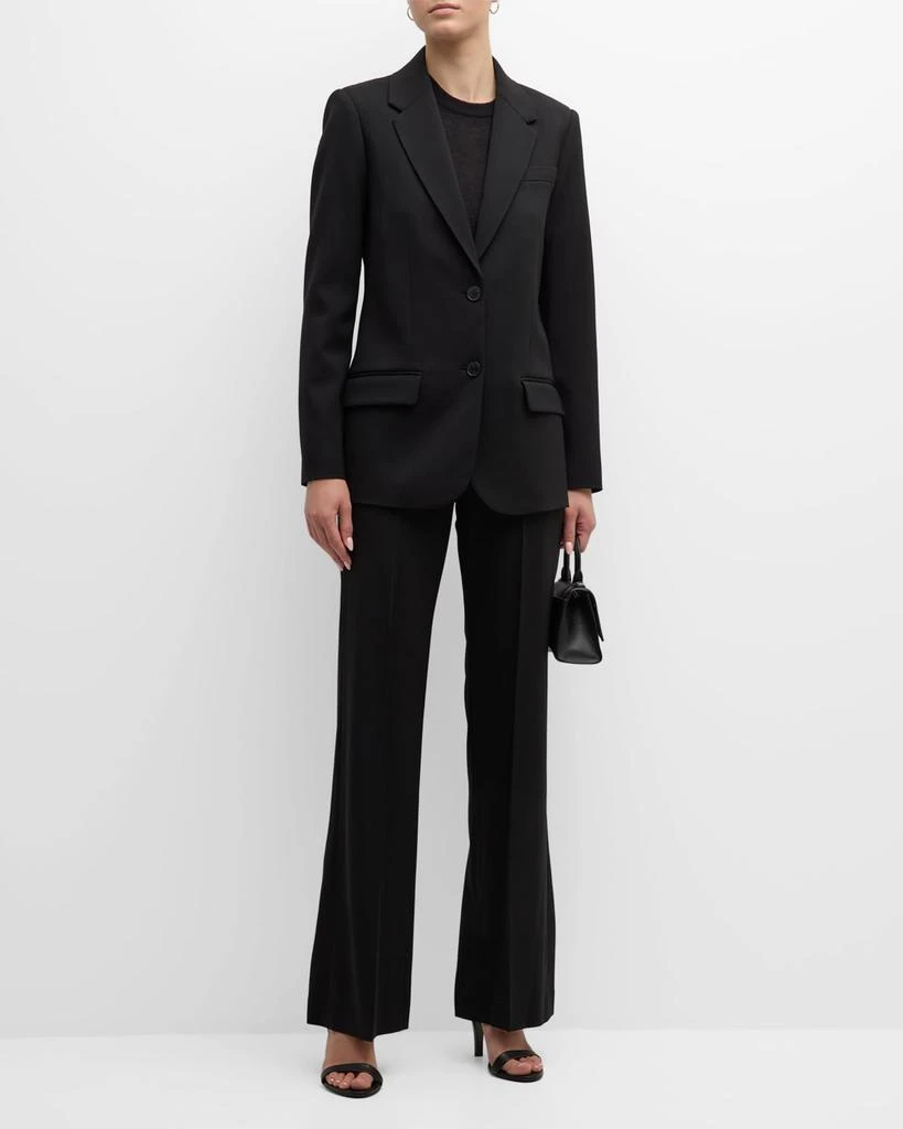 Joseph Jackie Single-Breasted Stretch Wool Blazer 3