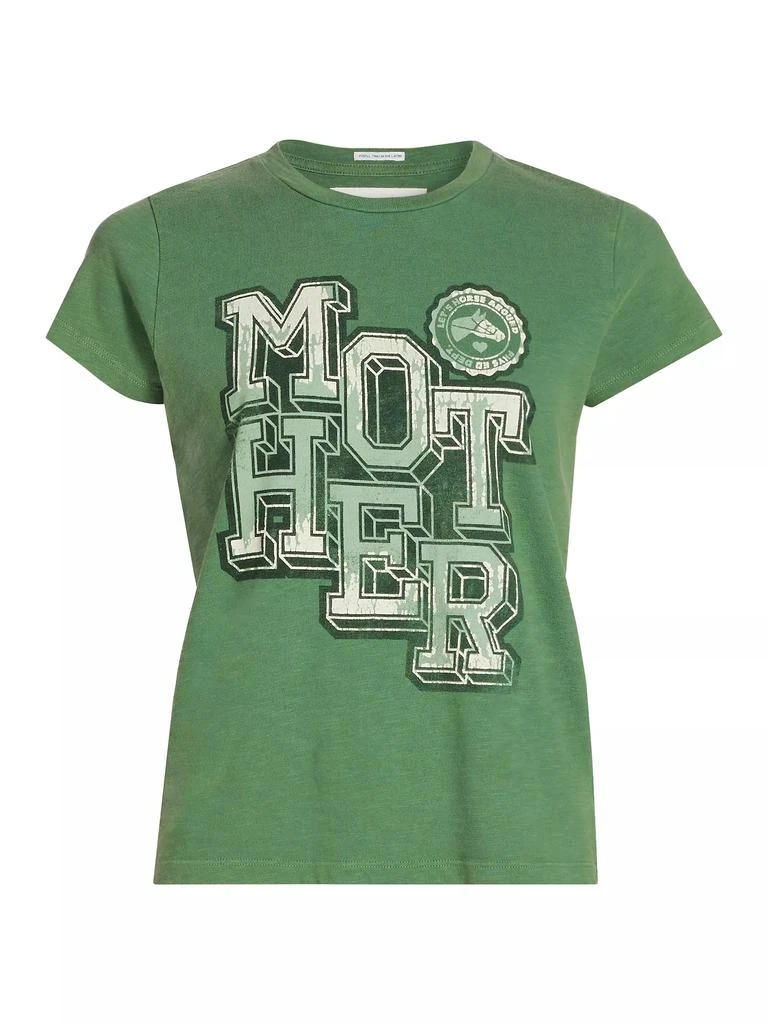 MOTHER The Sinful Logo Cotton T-Shirt 1