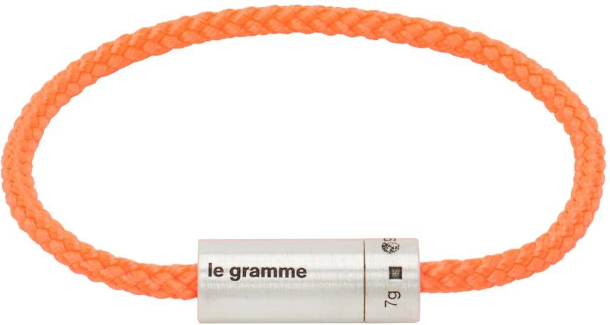 Le Gramme Orange Nato Cable 
Le 7g
 Bracelet 1