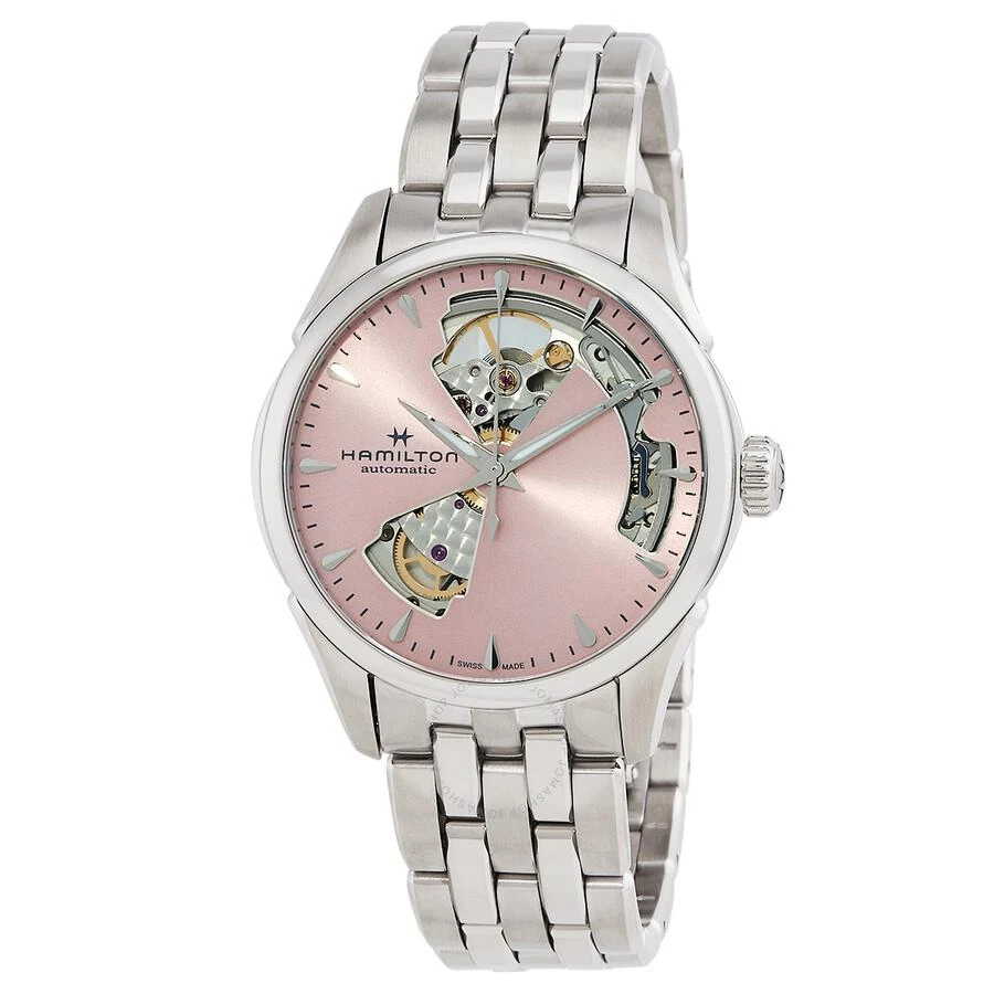 Hamilton Jazzmaster Automatic Pink Dial Ladies Watch H32215170 1