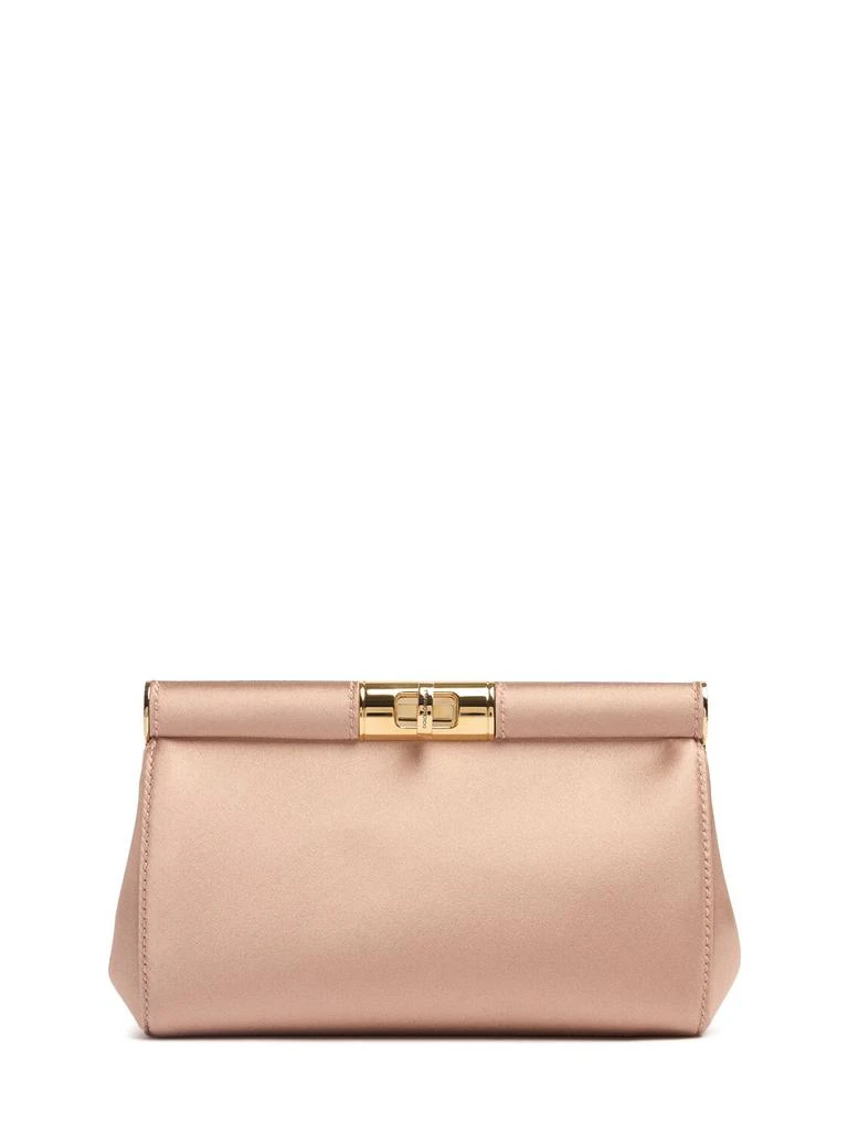 Dolce & Gabbana Small Old Money Satin Clutch 1