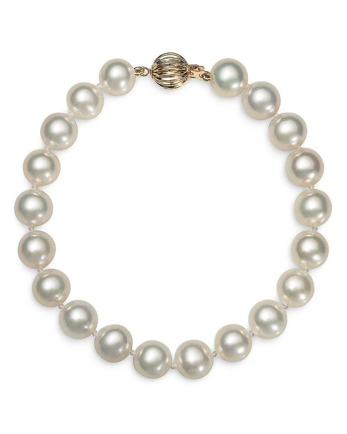 Bloomingdale
s Cultured Freshwater Pearl Bracelet in 14K Yellow Gold