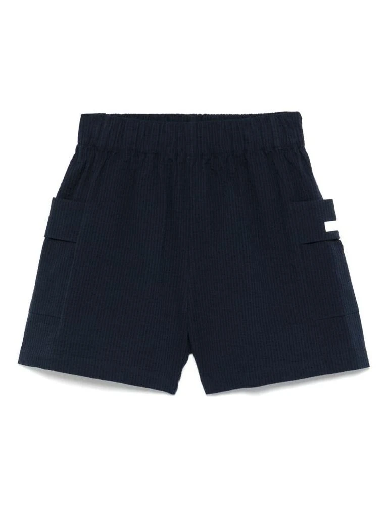 EA7 EMPORIO ARMANI Ea7 Emporio Armani Striped Cotton Shorts 1