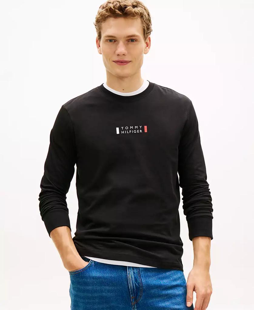 Tommy Hilfiger Men's Brand Love Long-Sleeve T-Shirt