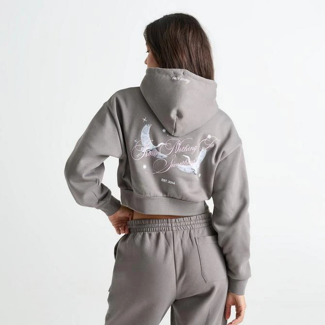 HOODRICH Women's Hoodrich Shadow Cropped BH Hoodie 4