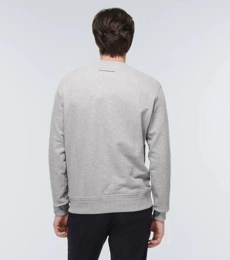 Zegna #UseTheExisting cotton sweatshirt 4