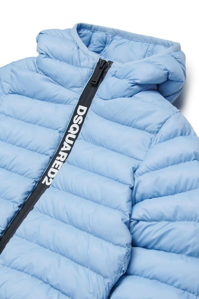 DSQUARED2 Dsquared2 Kids Logo Patch Zip-Up Padded Jacket 3