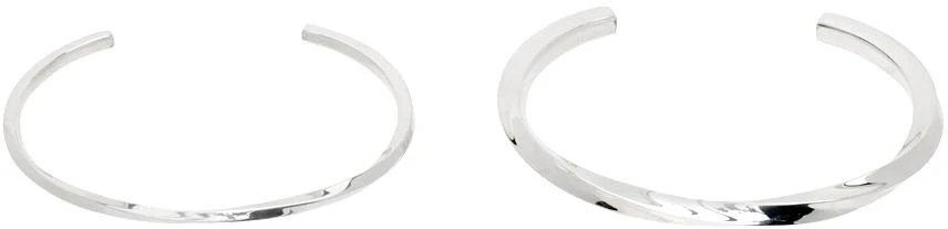 Pearls Before Swine Silver Nox Cuff Bracelet Set 1