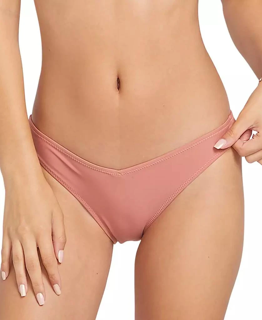 Volcom Juniors' Simply Solid Hipster Bikini Bottoms 1
