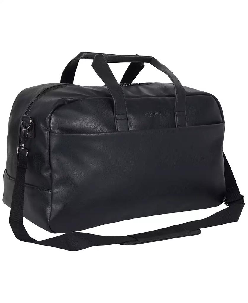 Kenneth Cole 20" Faux Leather Lightweight Carry-On Travel Duffel