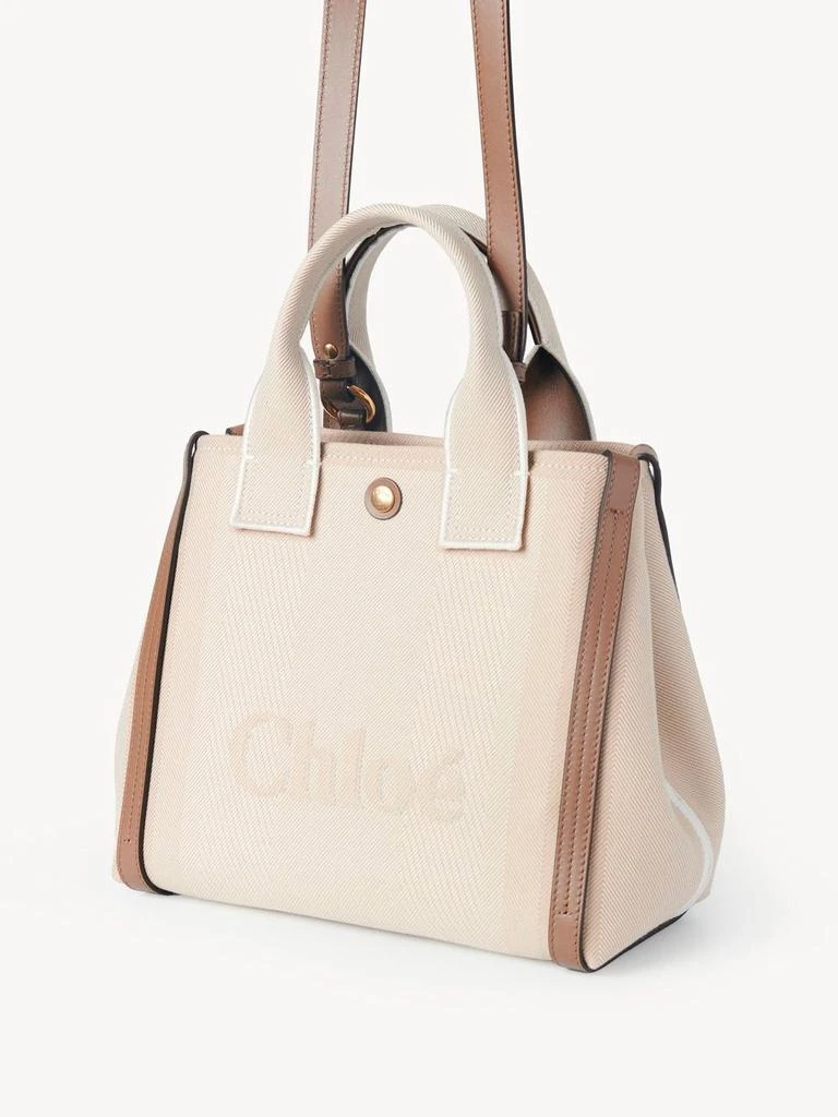Chloé CARRY SMALL CANVAS TOTE BAG 5