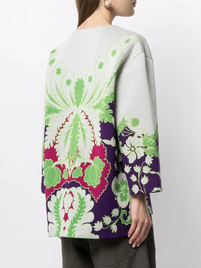 Valentino Valentino Garavani Vltn Floral-Print Sweatshirt 2