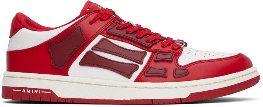 AMIRI Blue & White Skel Top Low Sneakers - Casual Shoes