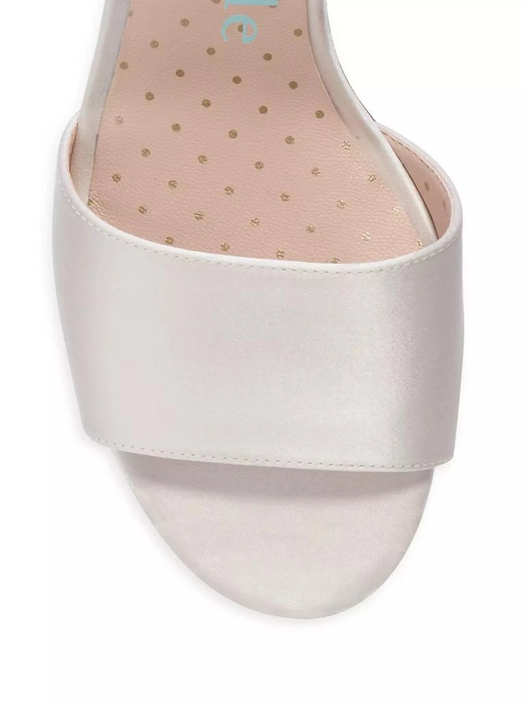 Kate Spade Love Satin Sculptural-Heel Mules 4
