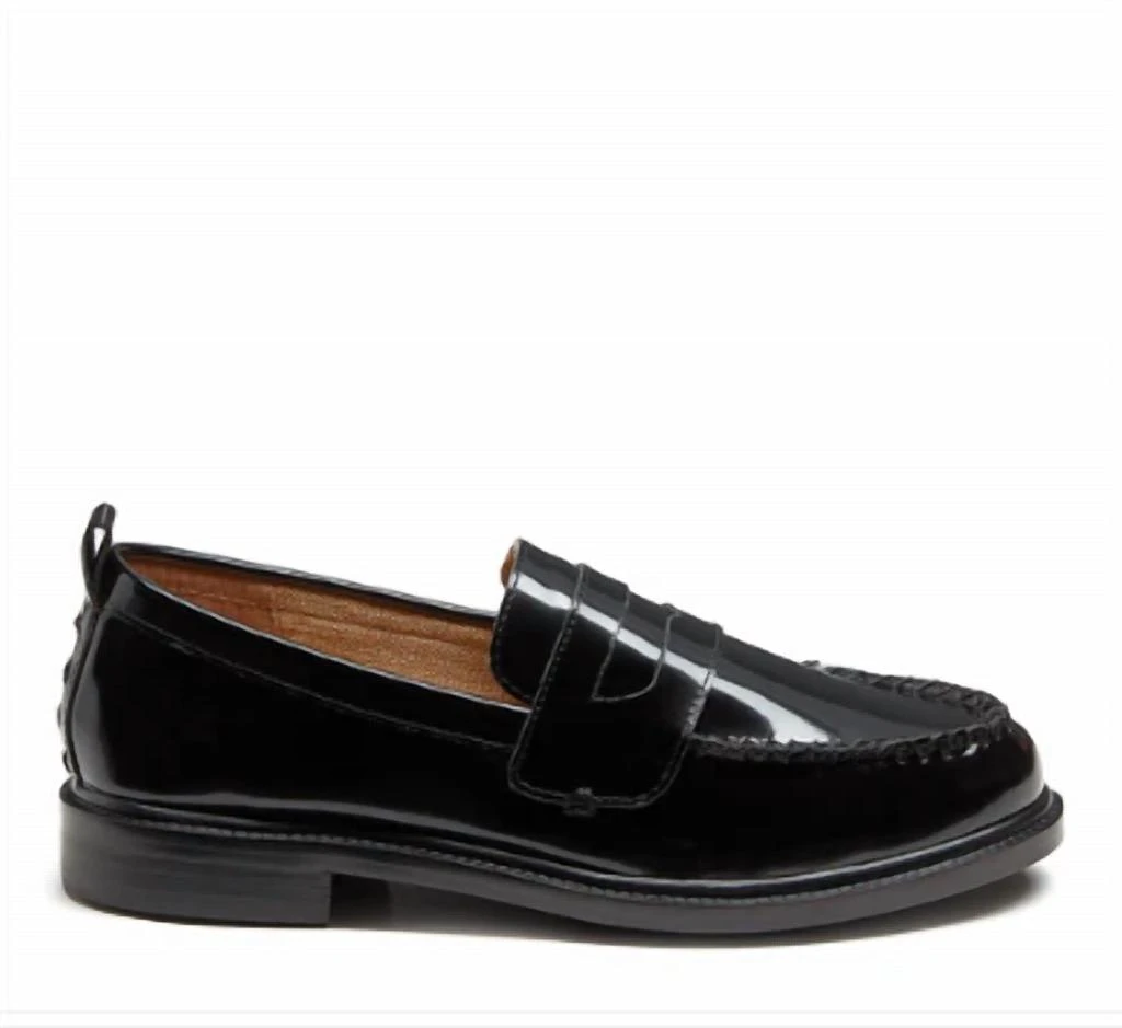 Kelsi Dagger Women Lens Leather Loafers In Black 2