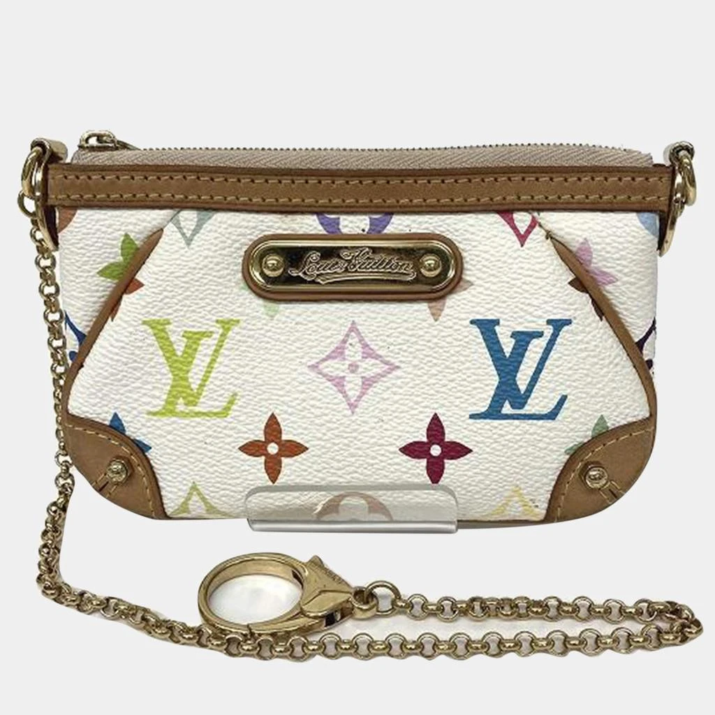 Louis Vuitton Louis Vuitton Multicolor Canvas Monogram Multicolor Pochette Milla PM  Coin Case 1