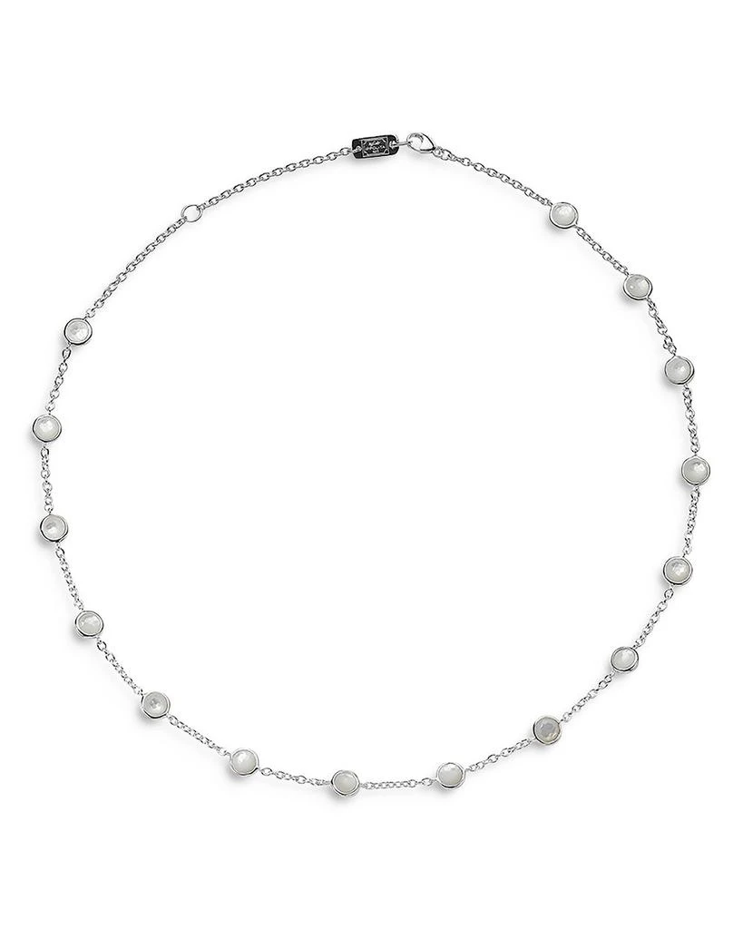 Ippolita Sterling Silver Lollipop® Mother of Pearl Station Necklace, 16" 1