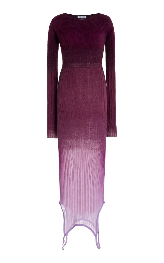 ワンピースその他 The Attico Lavender asymmetric dress with rhinestones The Attico The Attico Lavender Asymmetric Dress With