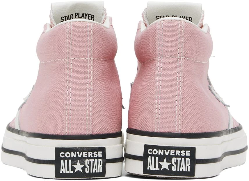 Converse Pink Star Player 76 Sneakers 2