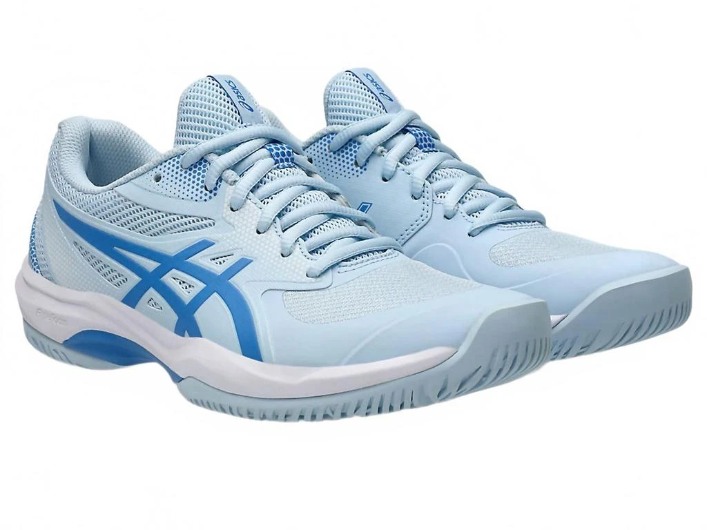 Asics Women
s Game Ff Pickleball Shoe In Light Blue/blue Coast