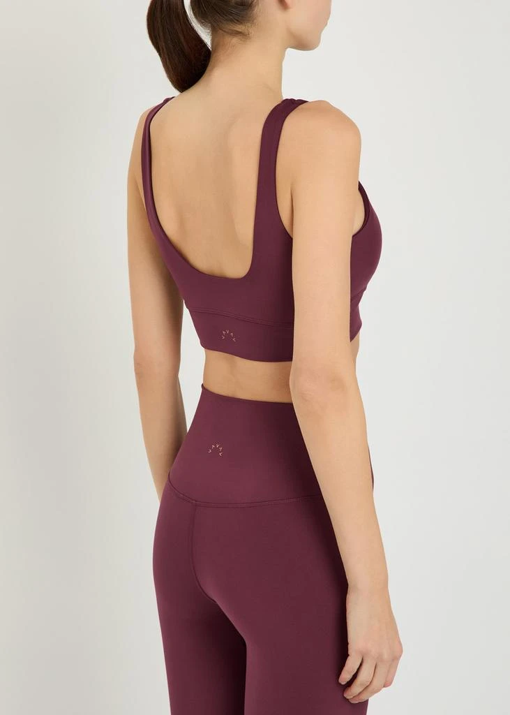 Varley Freesoft cori stretch-jersey sports bra top 3