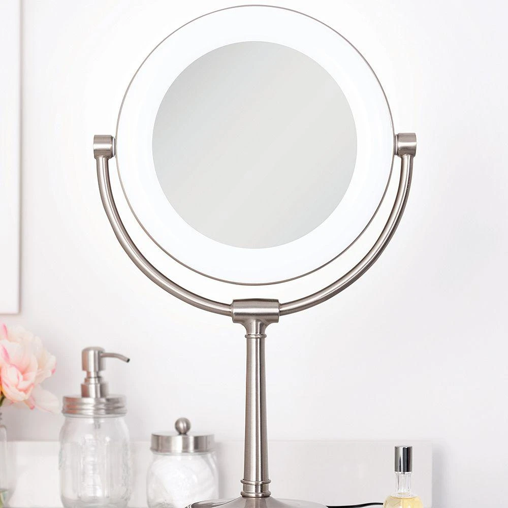 Zadro Lexington Customizable Sunlight LED Lighted Vanity Mirror, 10X/1X Magnification 5