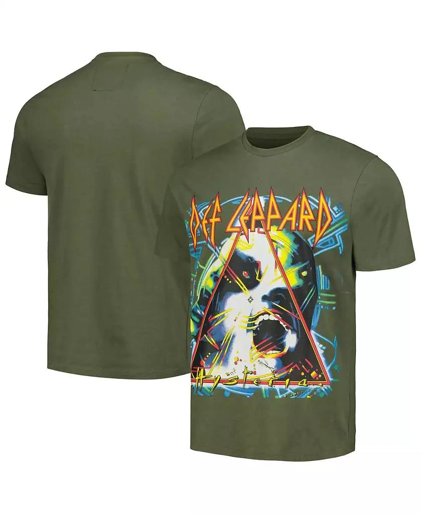 Reason Men's and Women's Olive Def Leppard Hysteria T-shirt 1