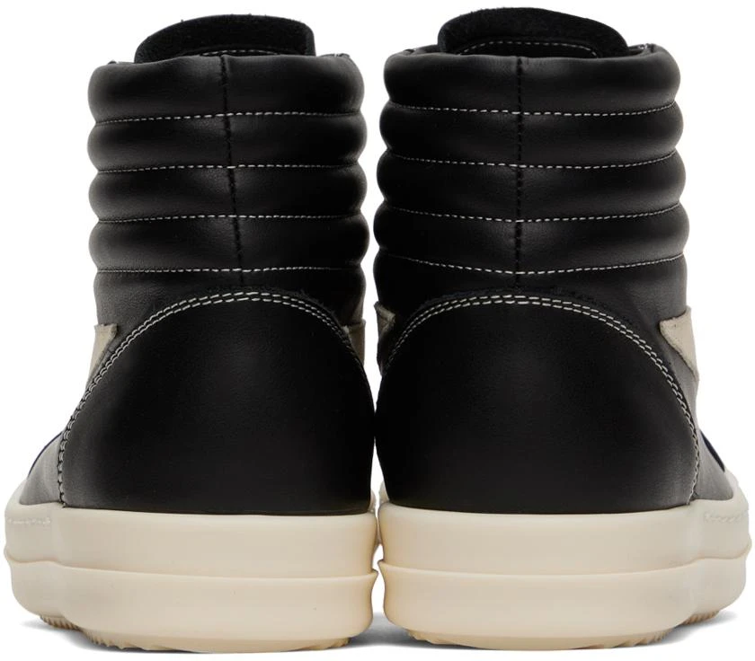 Rick Owens Black Porterville High Vintage Sneakers 2