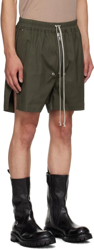Rick Owens Khaki Concordians Bela Boxer Shorts 2