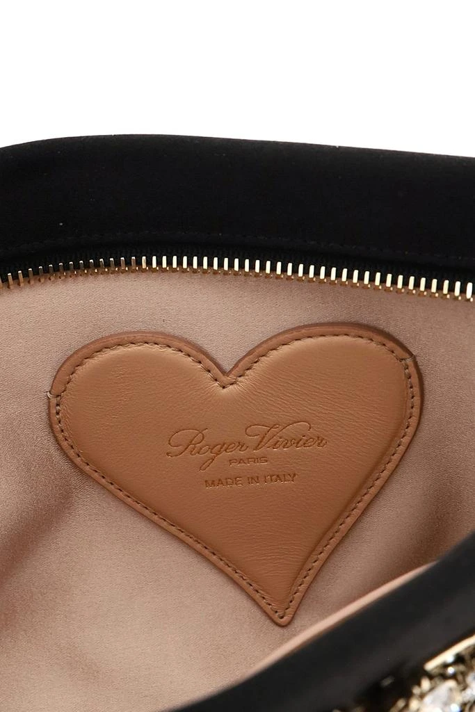 Roger Vivier Roger Vivier RV Nightlily Broche Vivier Buckle Mini Bag 5