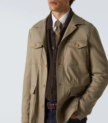 Canali Belted jacket 5