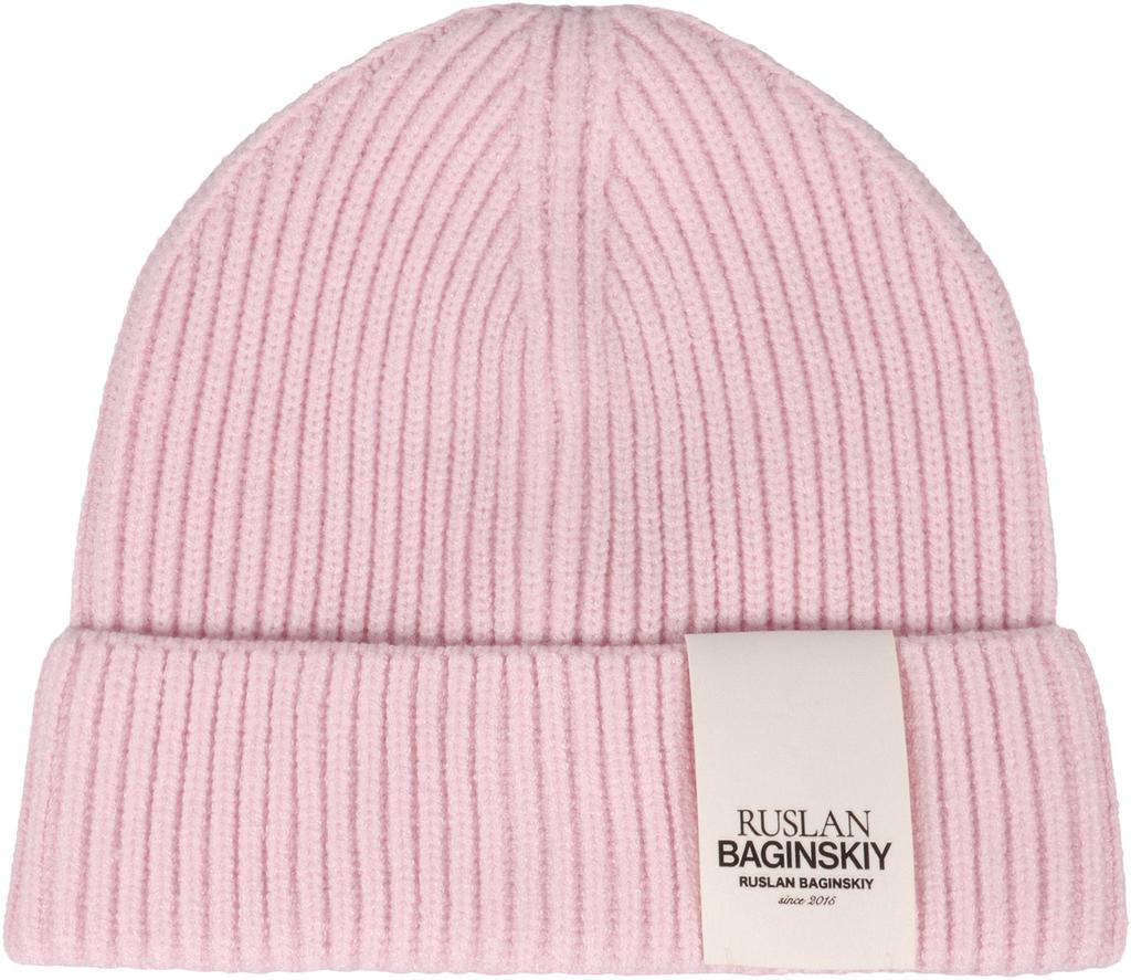 RUSLAN BAGINSKIY Ruslan Baginskiy Logo Knit Beanie