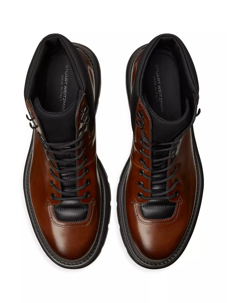 Stuart Weitzman Adam Leather Stretch Boots 4