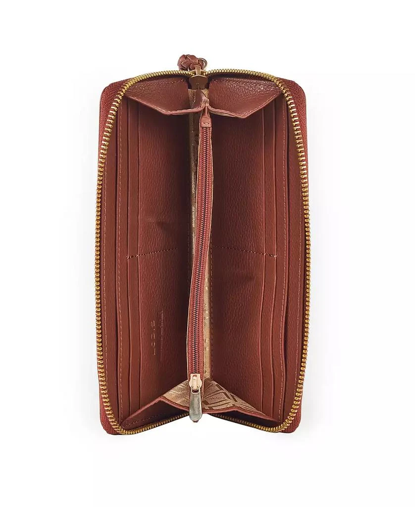 LODIS Women's Isabella Accordian Zip Around Wallet 3