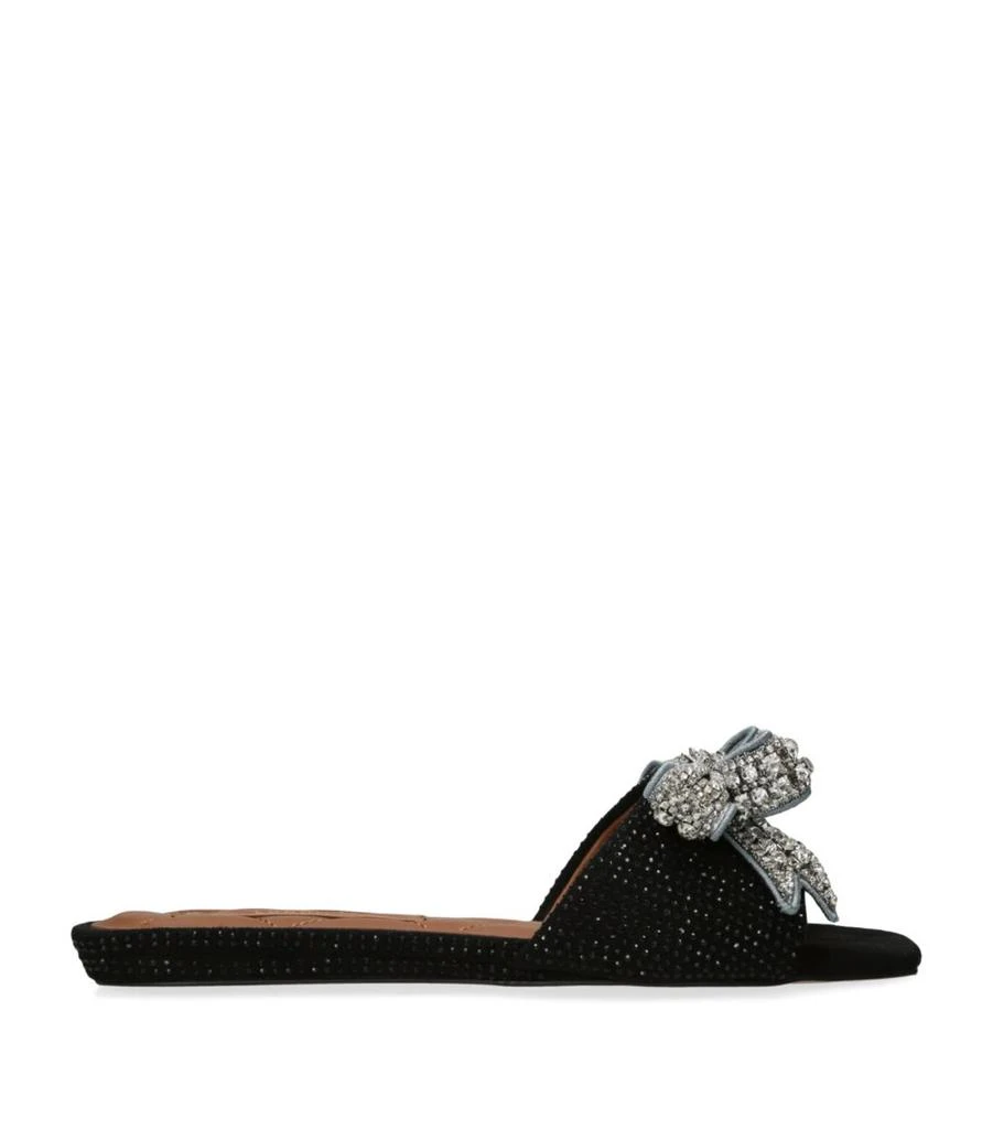 Kurt Geiger Crystal-Embellished Bow Sandals 3