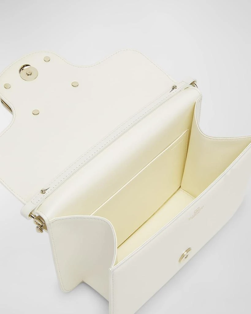 Valentino Loco VLOGO Flap Leather Shoulder Bag 3