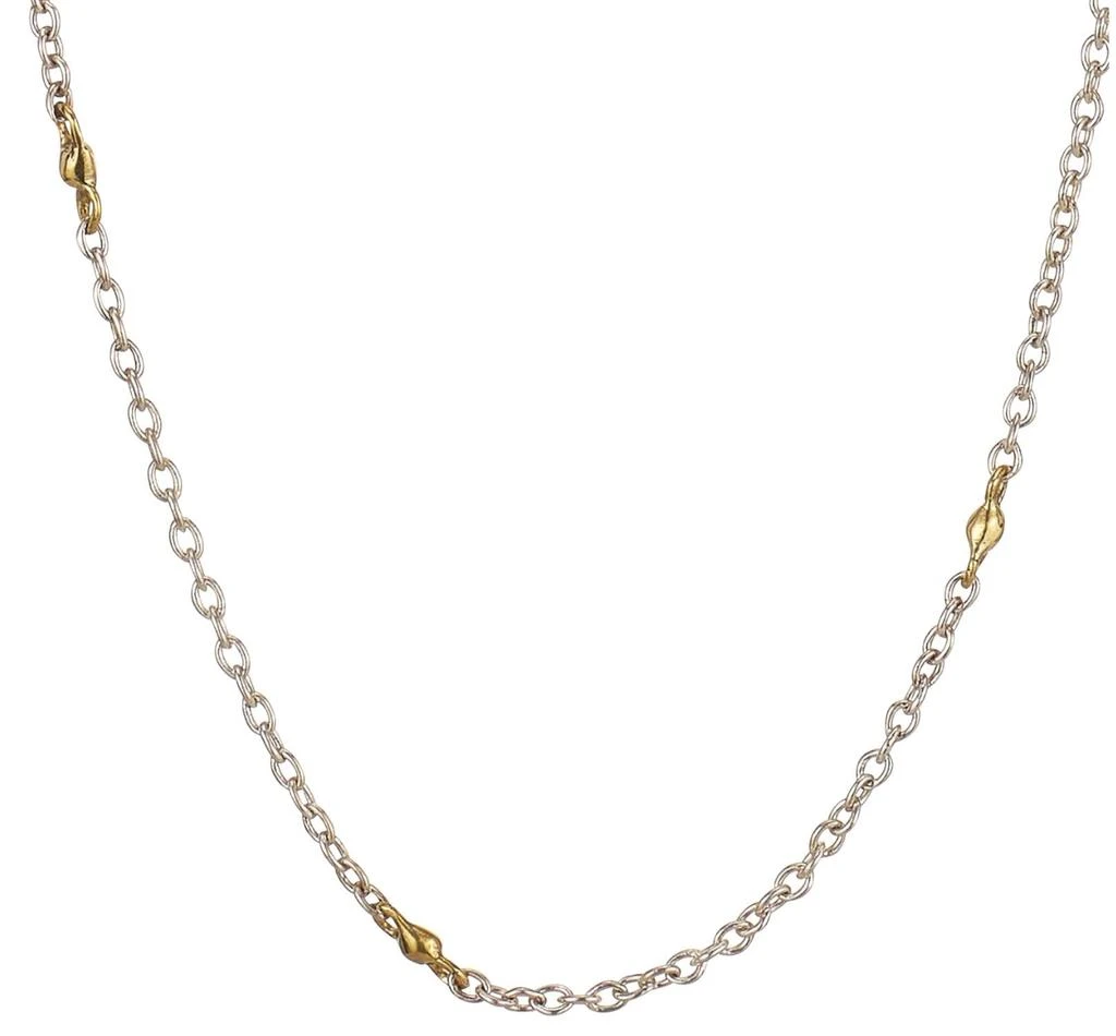WAXING POETIC Waxing Poetic - Women
s Thin Cable With Brass Beads Chain
