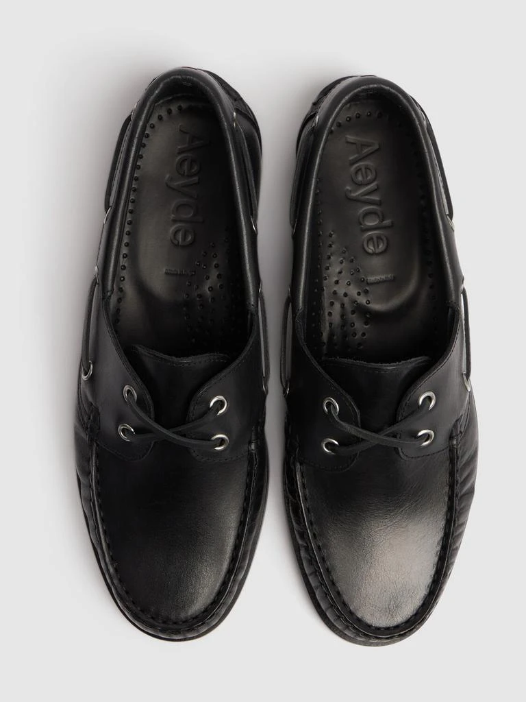AEYDE 15mm Harris Leather Boat Shoes 2