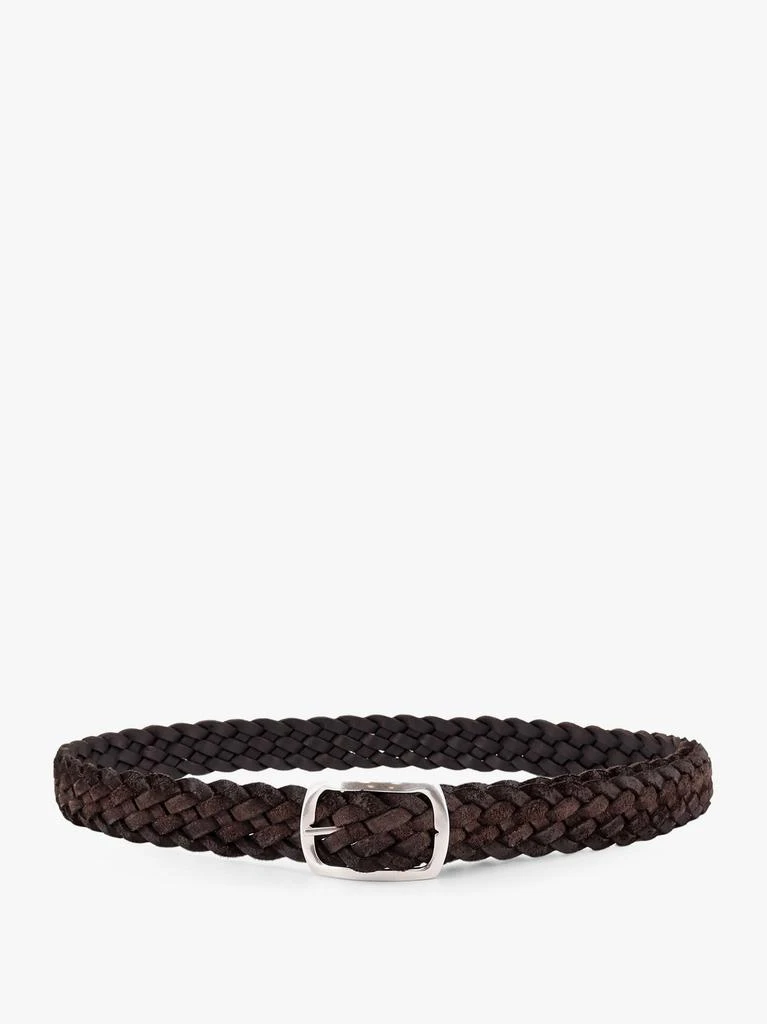 ORCIANI Leather reversible belt 1