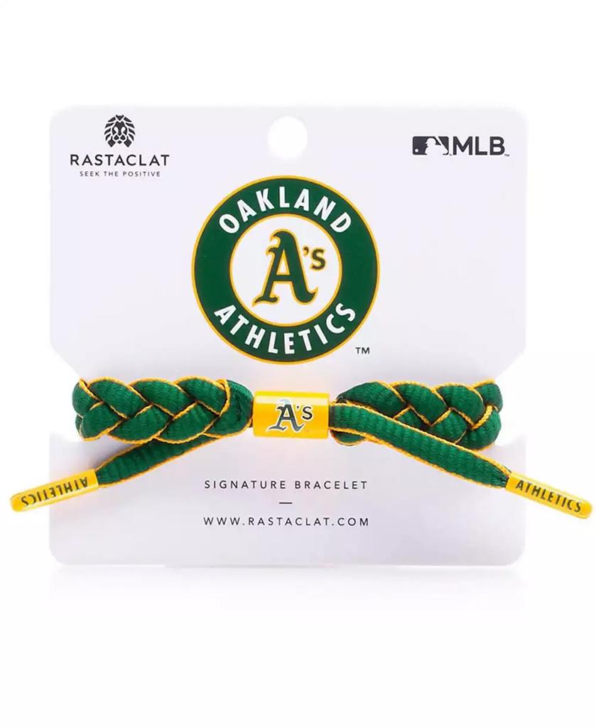 Rastaclat Men's Oakland Athletics Signature Infield Bracelet