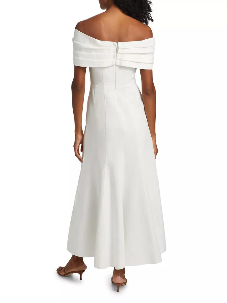 Nicholas the Label Ariana Strapless Twist-Front Maxi Dress 5