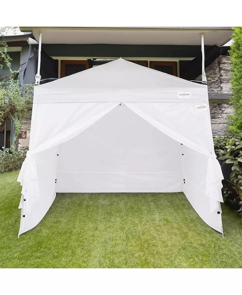 Caravan Canopy V-Series 10 x 10 Foot Tent Sidewalls, White (Sidewalls Only) 6