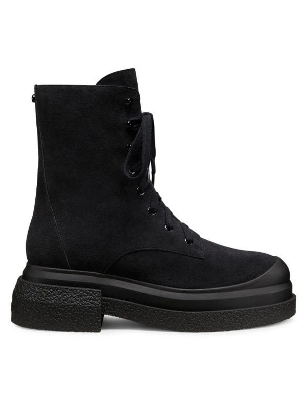 Stuart Weitzman 60MM Charli Sportlift Suede Boots 1