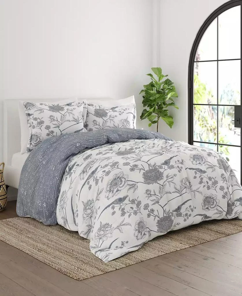IENJOY HOME Molly Botanicals Reversible 3-Pc. Comforter Set 6