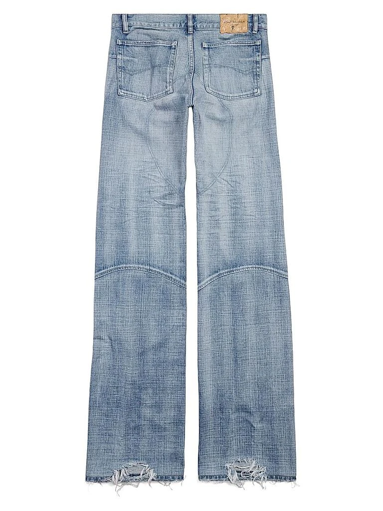 Balenciaga Fitted Low-Waist Jeans 2