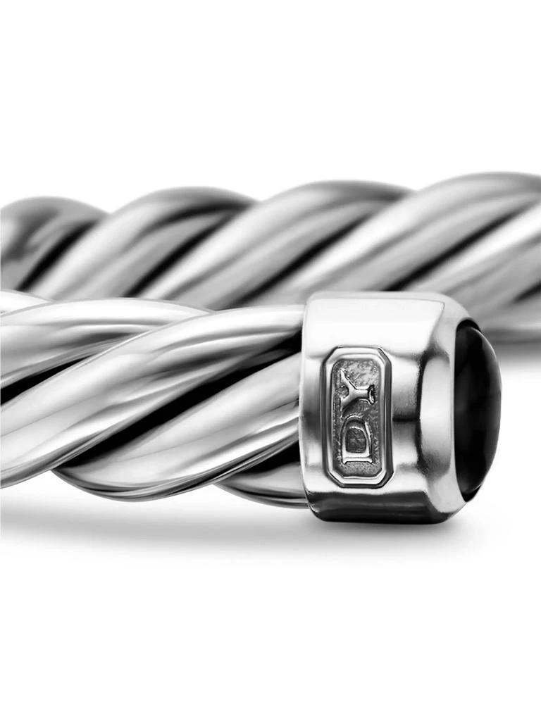 David Yurman Cable Cuff Bracelet in Sterling Silver 6