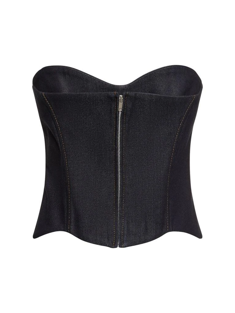 Aya Muse Hyn Strapless Cotton Top 4