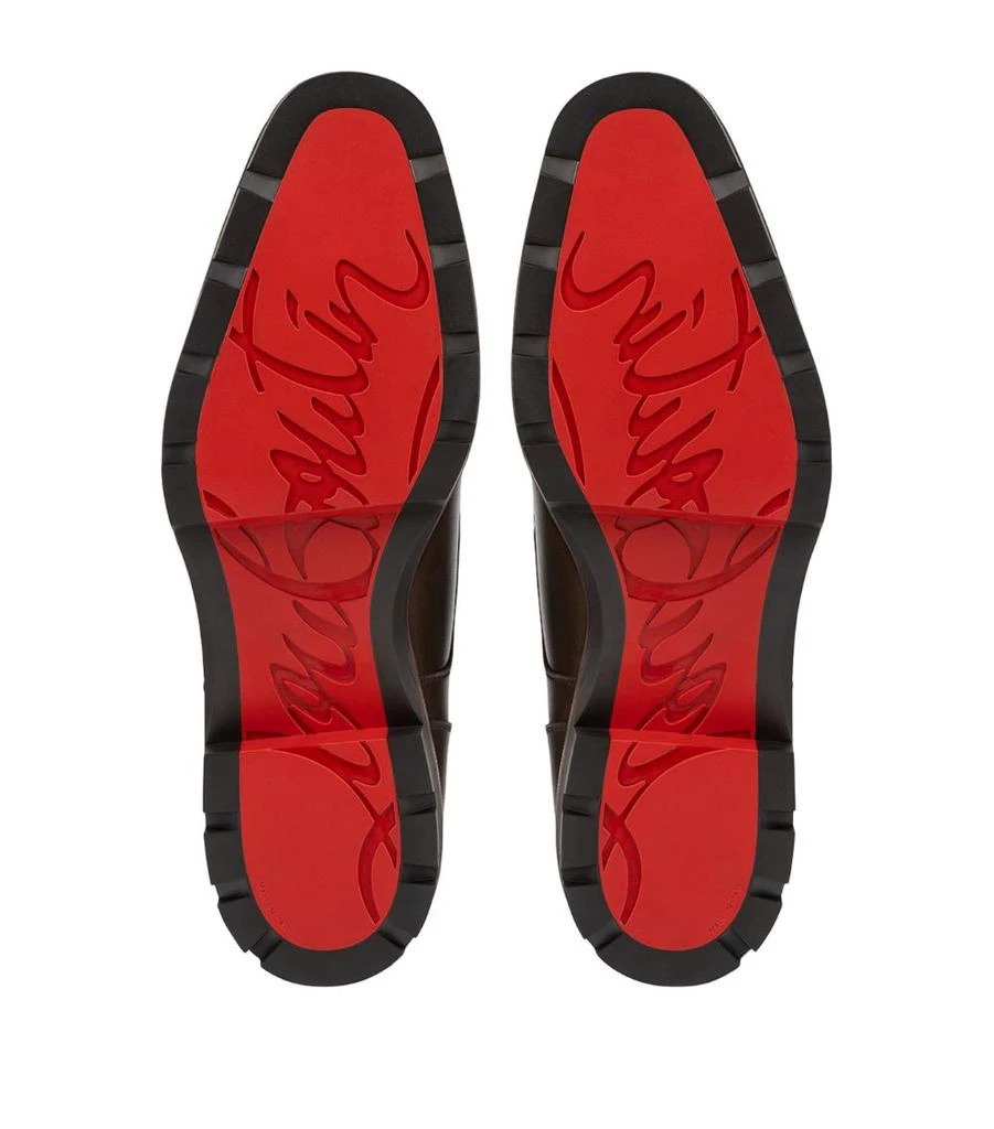 Christian Louboutin Davisol Leather Derby Shoes 3